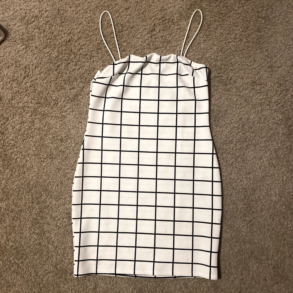 B&W dress